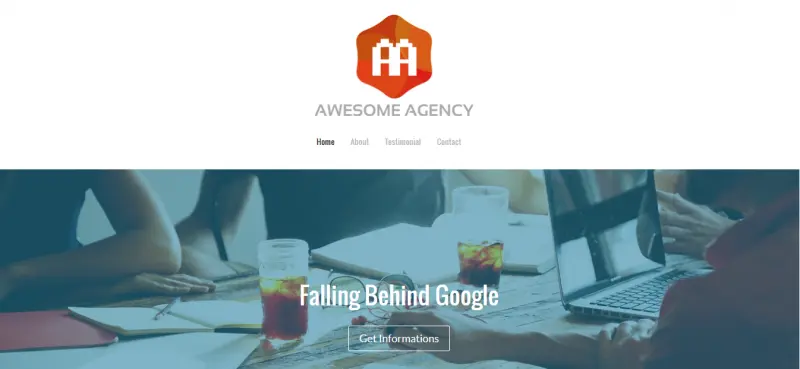 Agency - Free HTML5 Agency Website Template