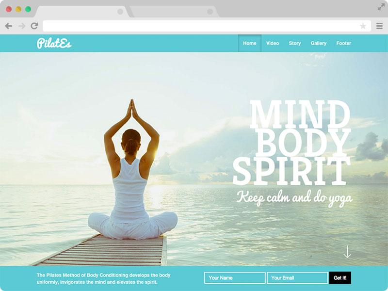 Life Coach - One Page Coaching Website Template for Instructors Coaches - ThemeWagon