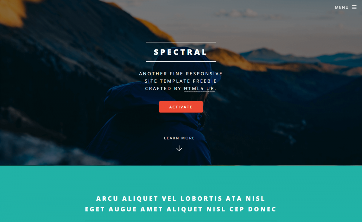 Free Mobile Friendly HTML5 Template