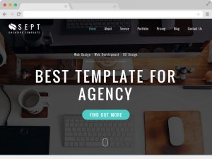 Free Responsive Corporate Agency HTML5 Template