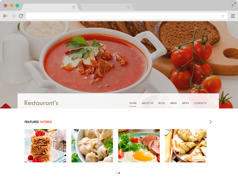 Spicy Free Bootstrap HTML5 Restaurant Template