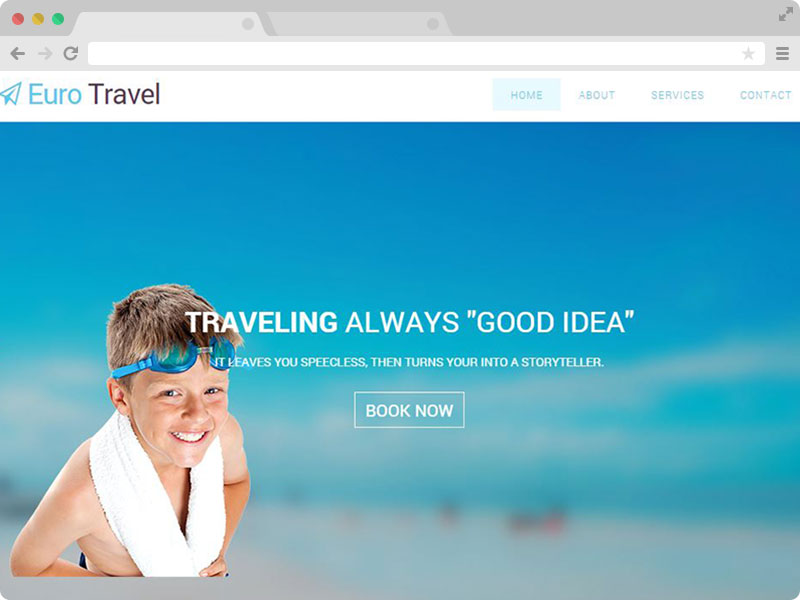 Free Responsive Travel Agency HTML5 Bootstrap Template