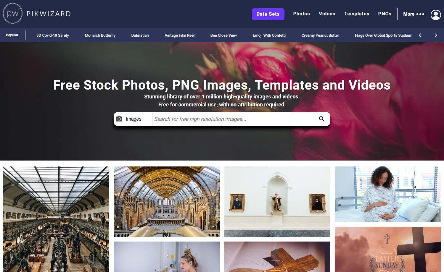 Pikwizard - for best free stock photos