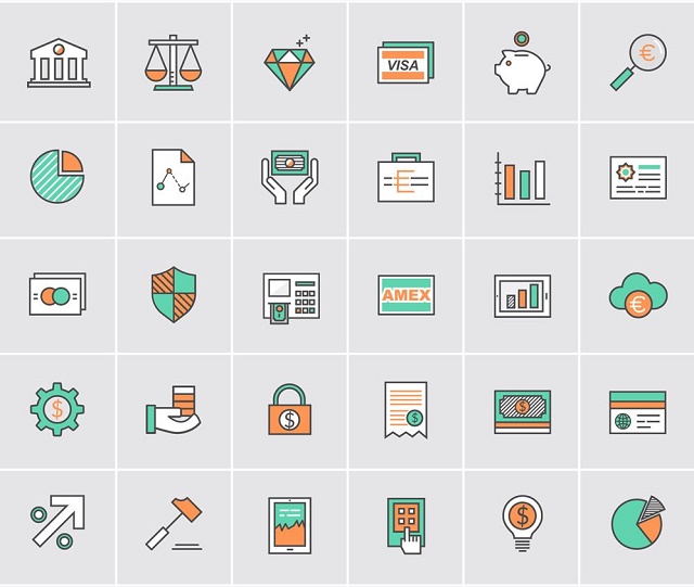 Download 38 flat-line ecommerce icons—free!