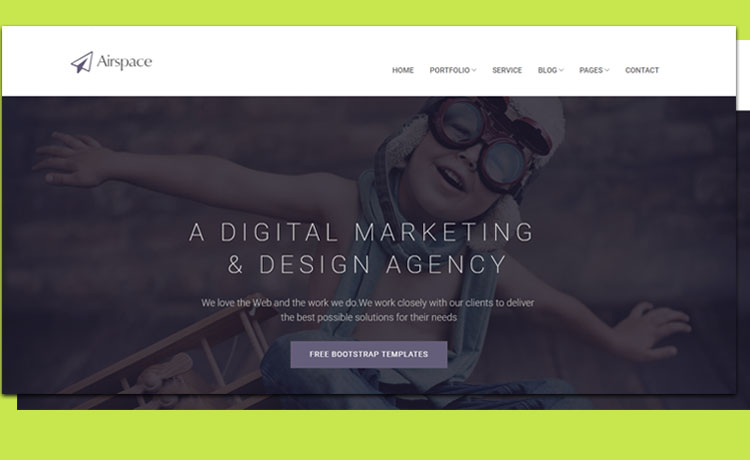 Free Responsive Bootstrap Business Agency Template