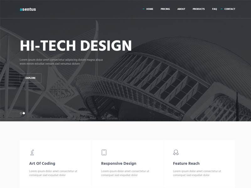 free responsive bootstrap corporate agency HTML5 template