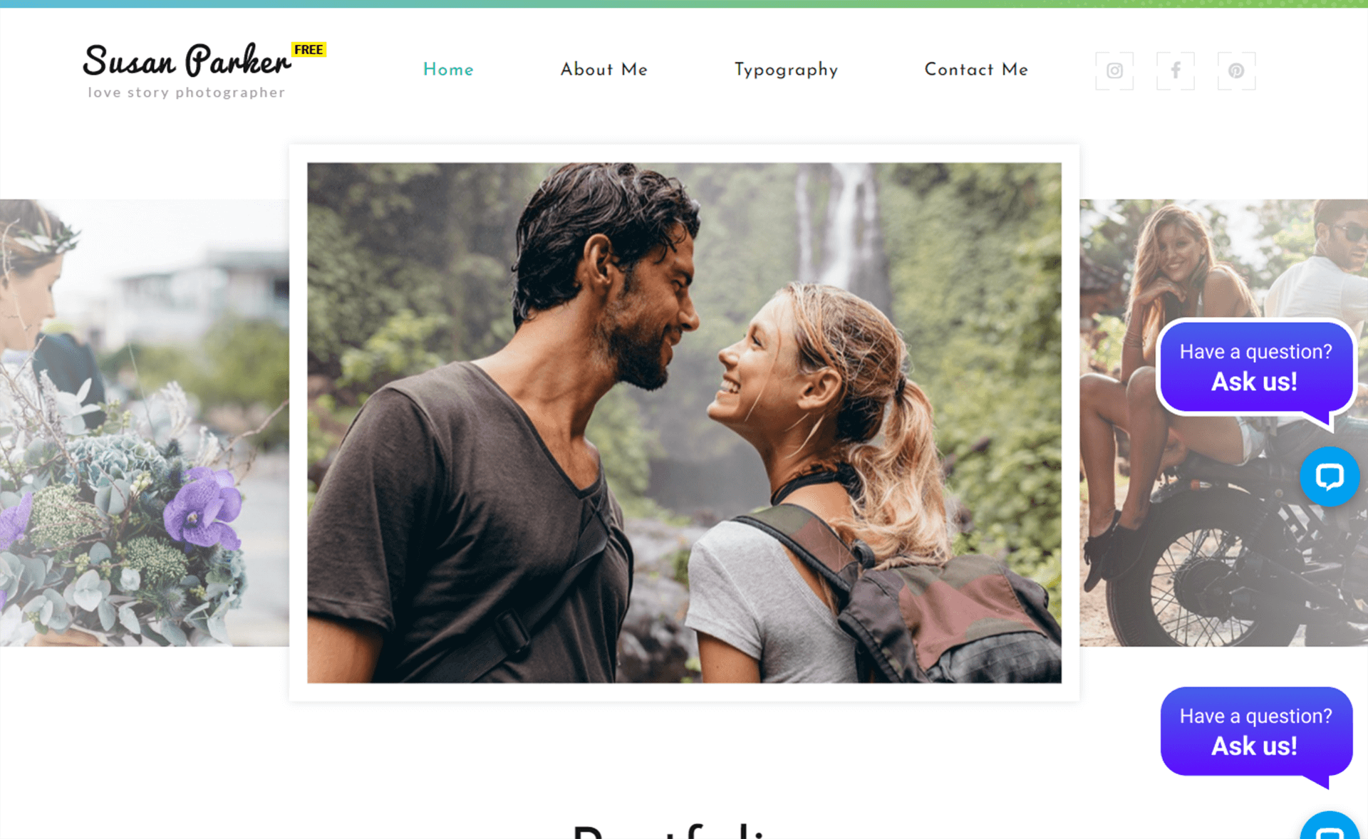 A Free Photography Website Bootstrap Template
