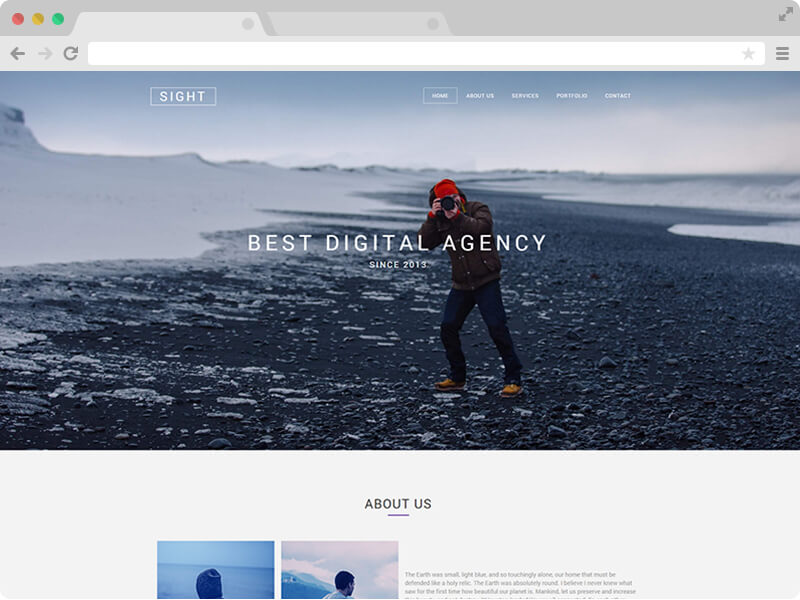 Free HTML5 One Page Multi Page Website Template with Bootstrap