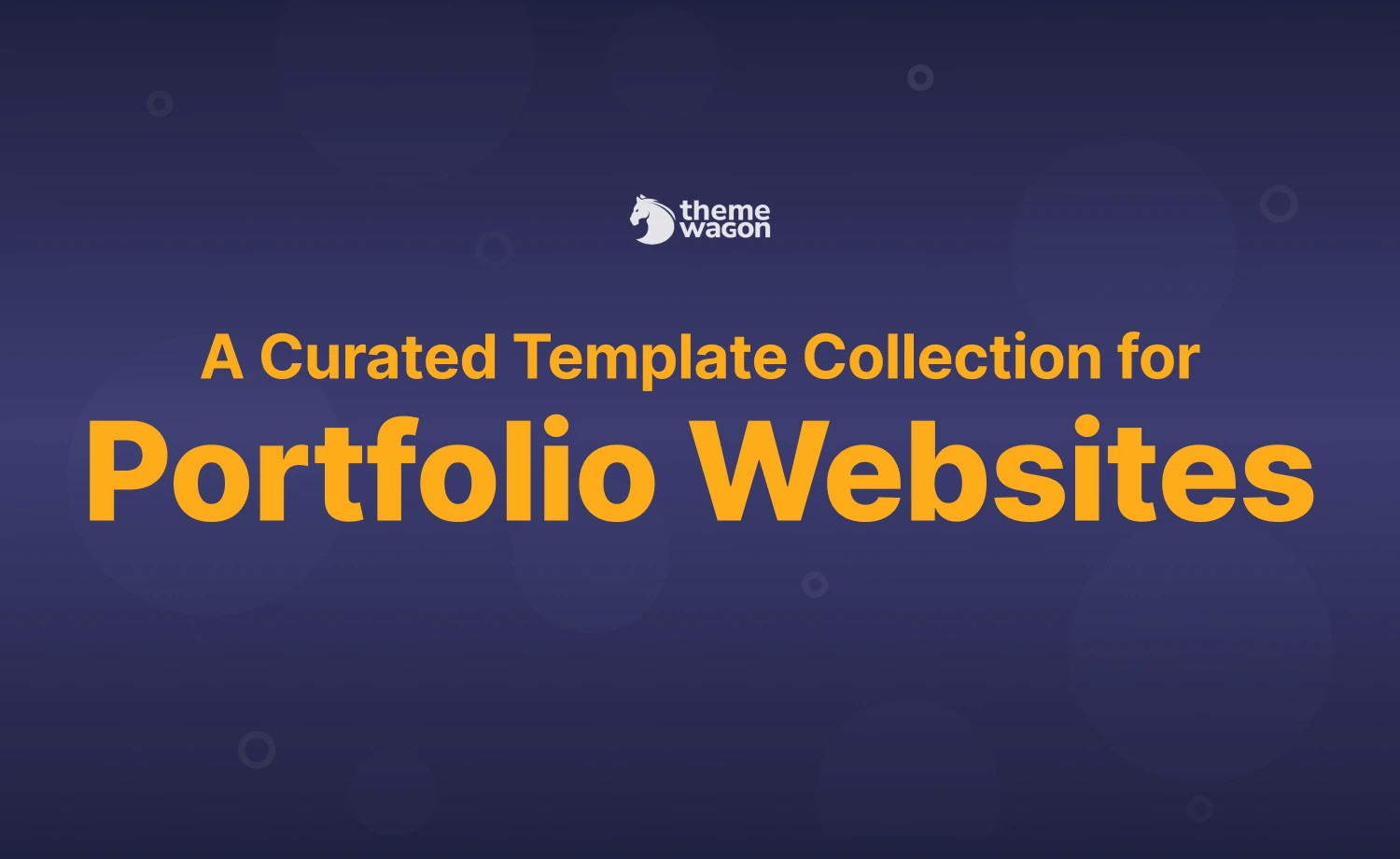 41+ Free High-Quality Responsive Personal Portfolio Website Templates