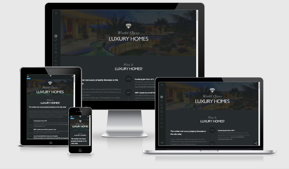 Luxury - Free responsive template