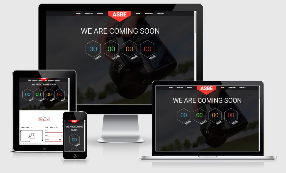 Asbe coming soon template free download 2017