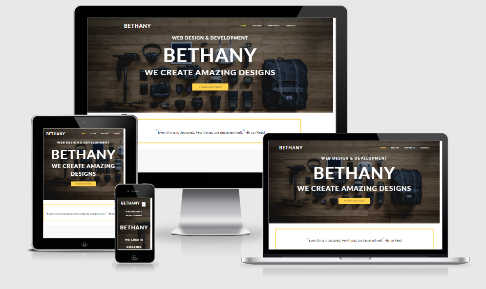 100 Free Html5 Responsive Bootstrap Template In 2018
