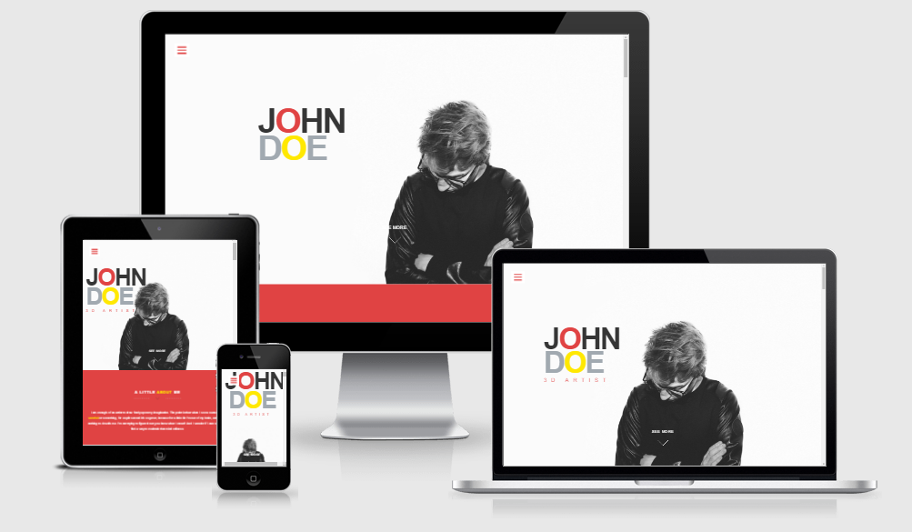 JohnDoe - Free responsive template