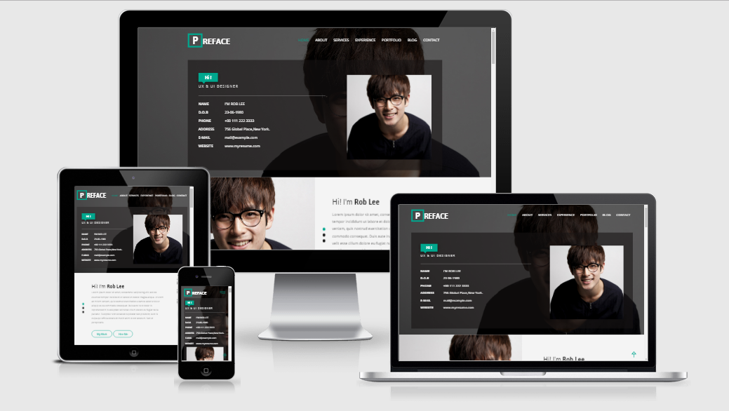 Preface - Free responsive template