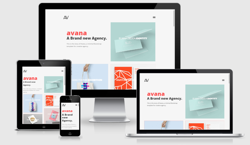 Avana - Free Responsive Template