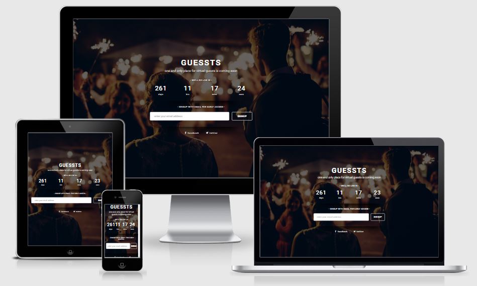 Guessts coming soon template free download 2017