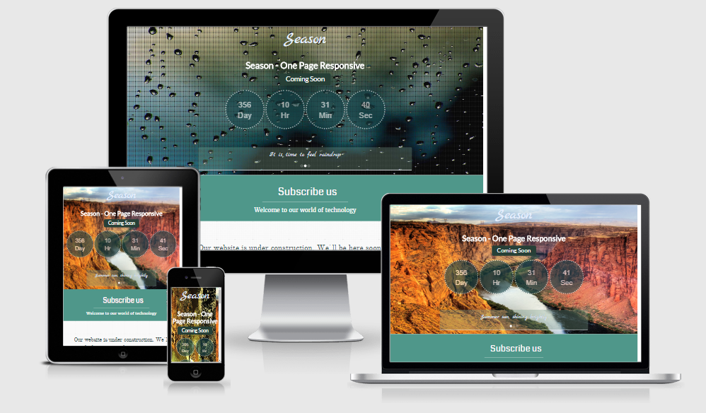 Season - Free responsive template