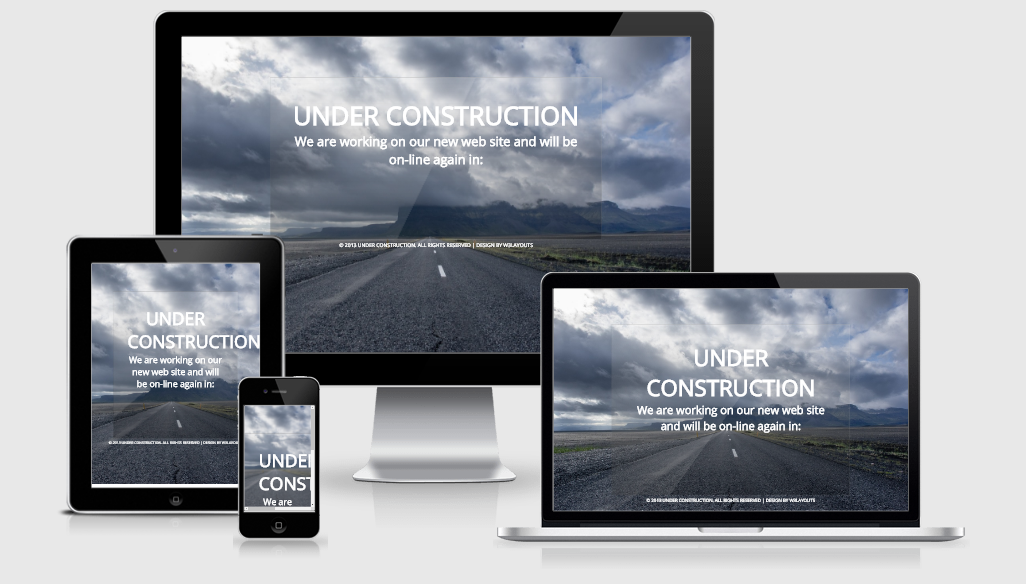 Under Construction - Free responsive template