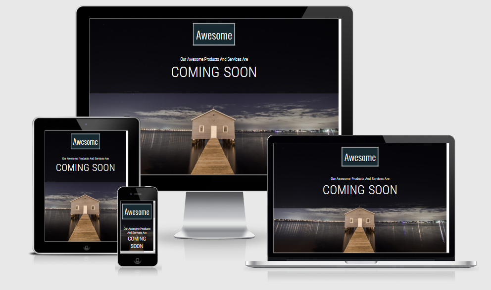 Awesome - Free responsive template