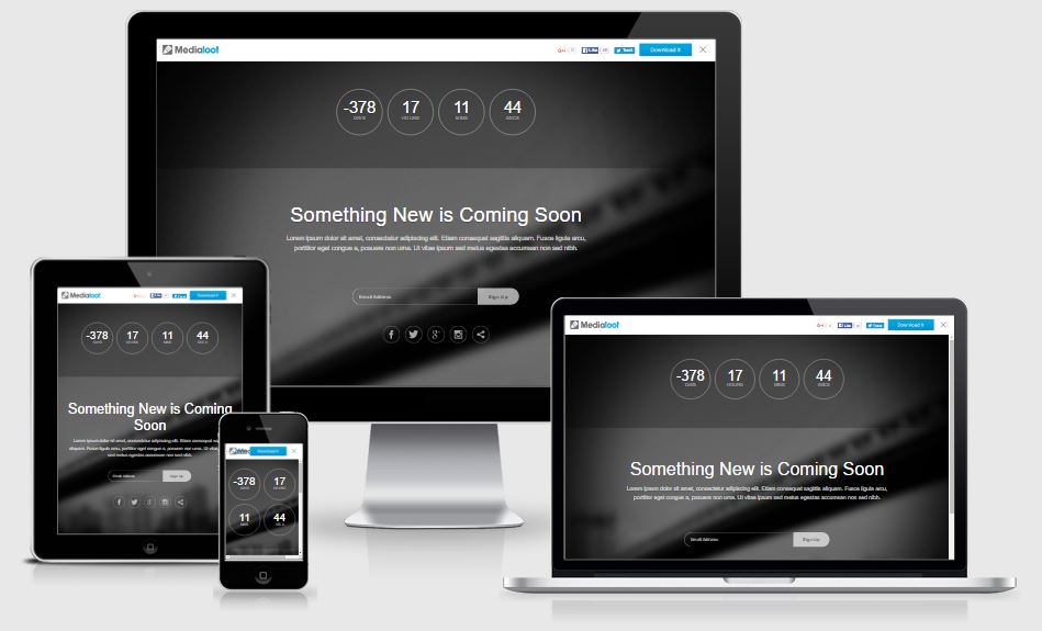 New coming soon template free download 2017
