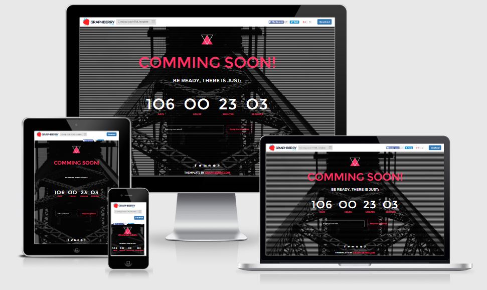 Countdown coming soon template free download 2017
