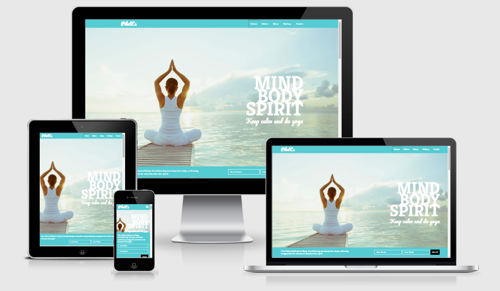 Pilates - Free responsive template