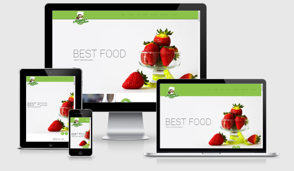 Mammas Kitchen - Free responsive template