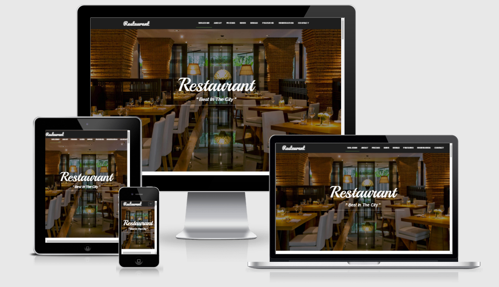 Restaurant - Free responsive template