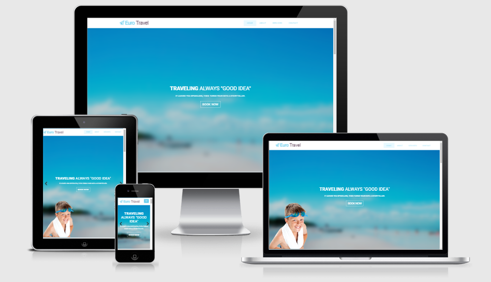 Euro Travel - Free responsive template