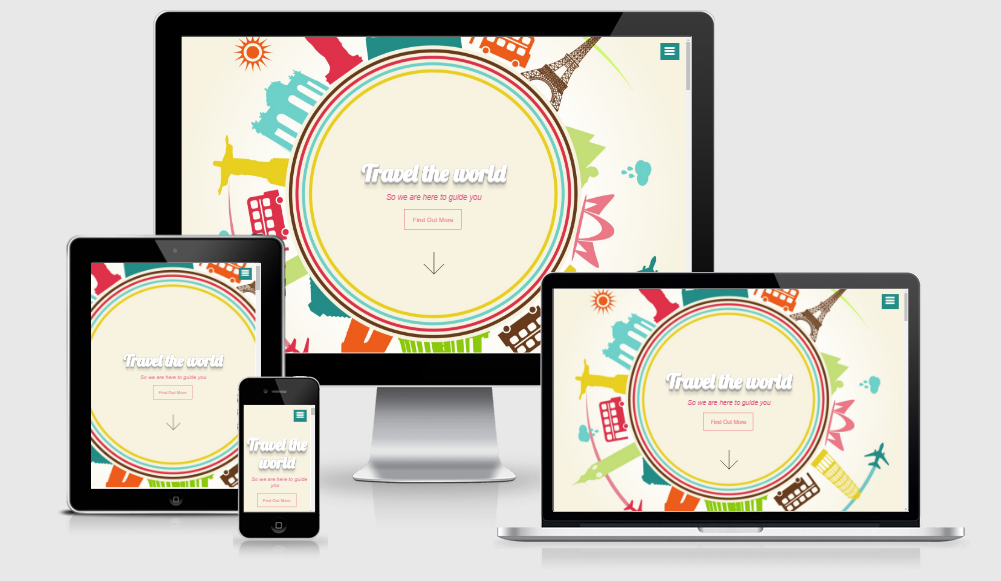 Travelers - Free responsive template
