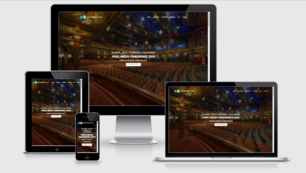 Conference-Lite - Free responsive template