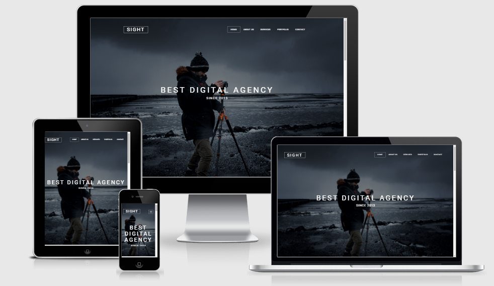 Sight Lite - Free responsive template