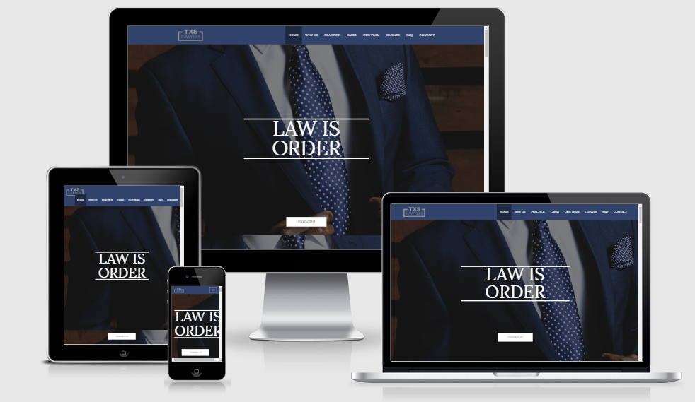 Texas Lawyer - Free responsive template