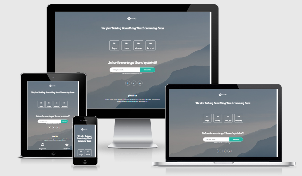 Moundy - Free responsive template