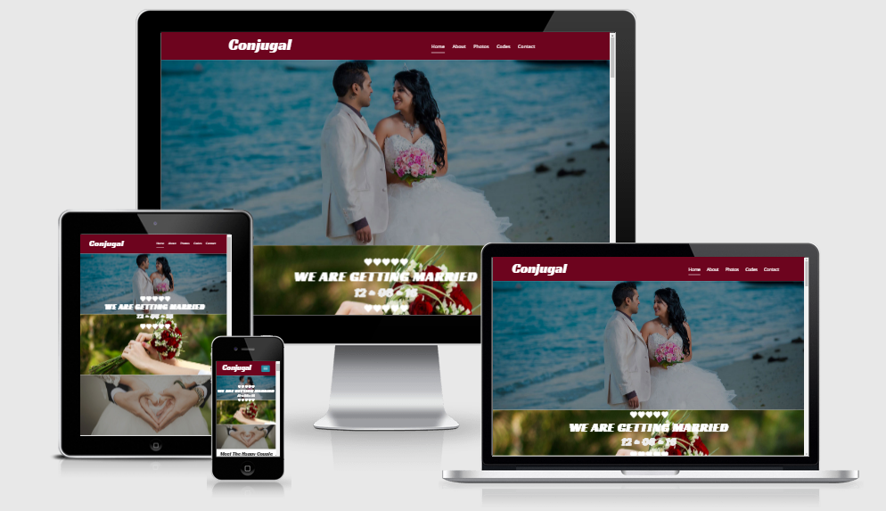 Conjugal - Free Responsive Template