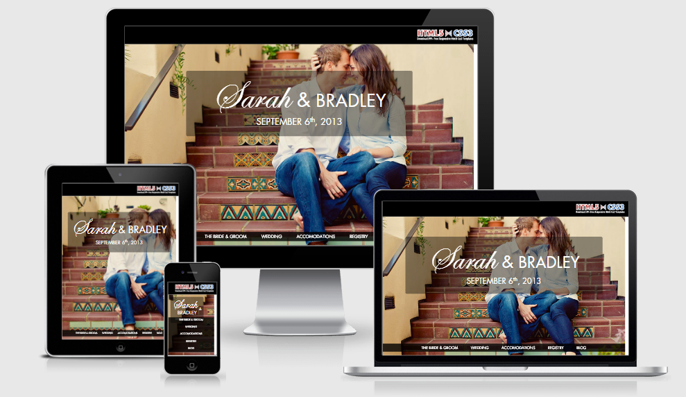 Wedding Master - Free Responsive Template