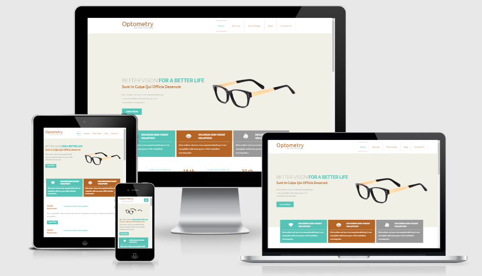 Optemtry - Free responsive template