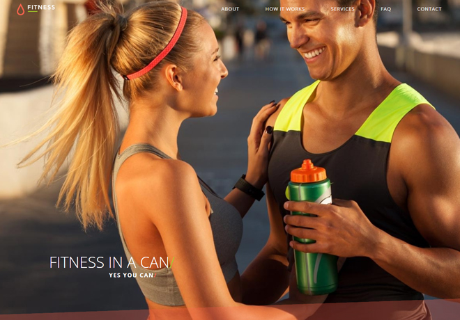 zHospital free gym fitness bootstrap website templates