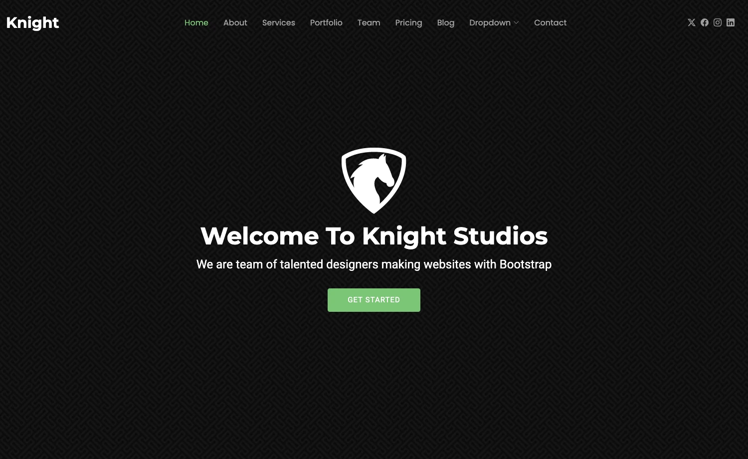 Knight - Free Responsive Bootstrap 5 Business Template
