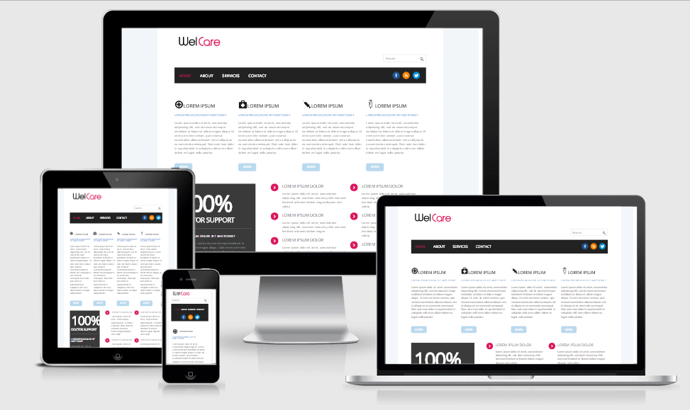 Welcare free gym fitness bootstrap website templates