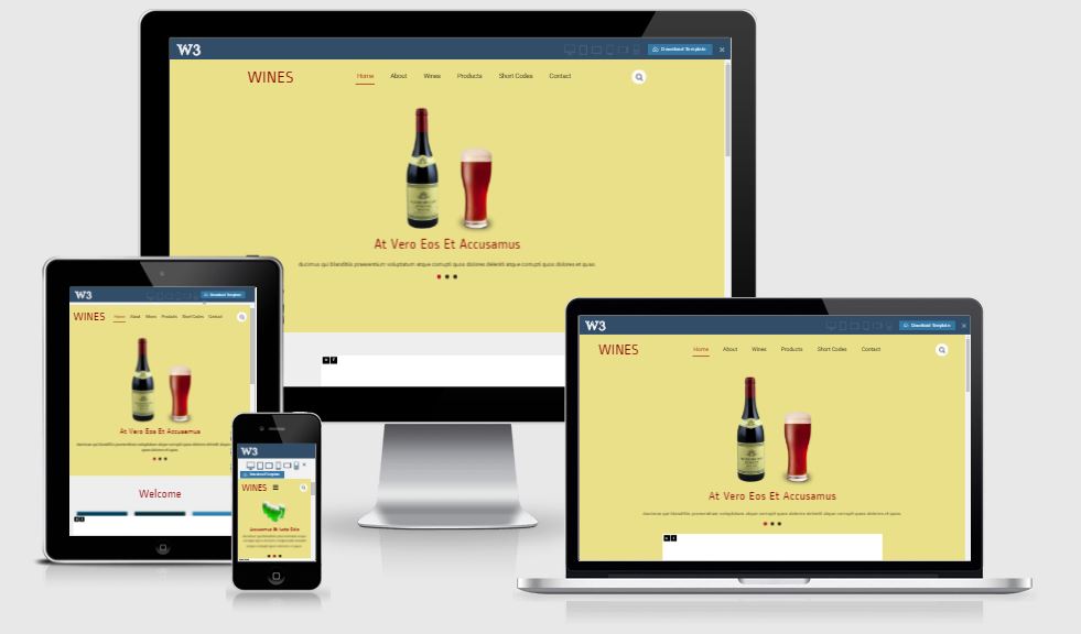 30+ responsive HTML5 Bootstrap based free restaurant template free ...