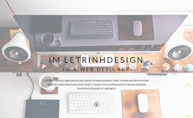 Free Responsive Personal Portfolio Bootstrap Template