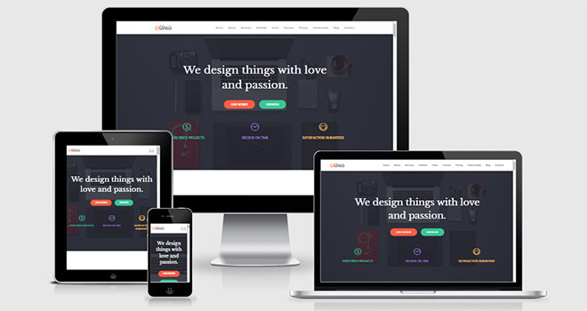 027. Alexis free responsive bootstrap template