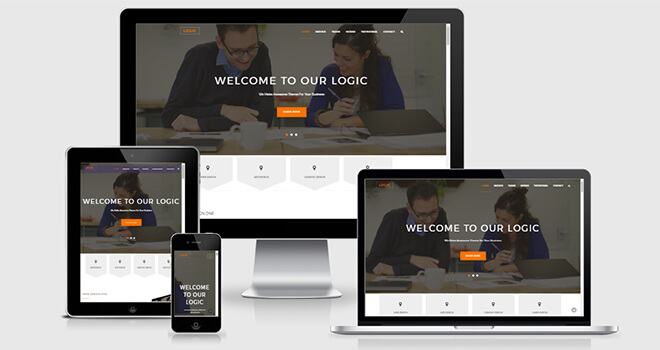 049. Logic free responsive bootstrap template