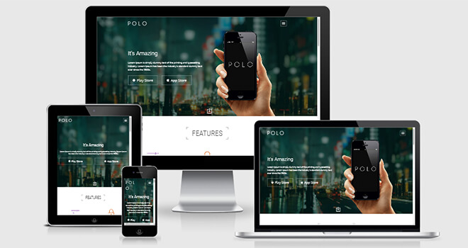 057. Polo free responsive bootstrap template