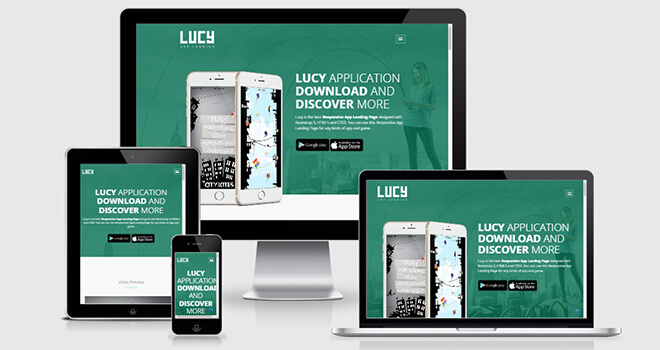 061. Lucy free responsive bootstrap template
