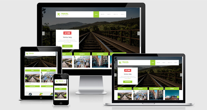 069. Travel free responsive bootstrap template