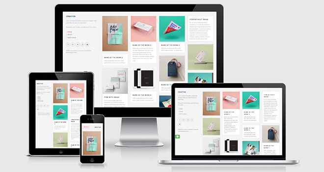 085. Creative free responsive bootstrap template