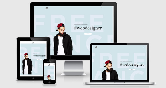 089. JD free responsive bootstrap template