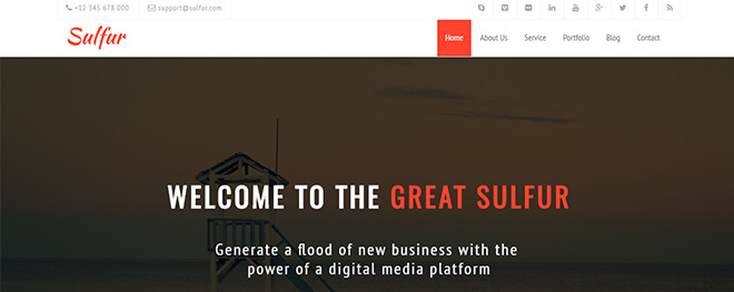 10.-Sulfur business website design template